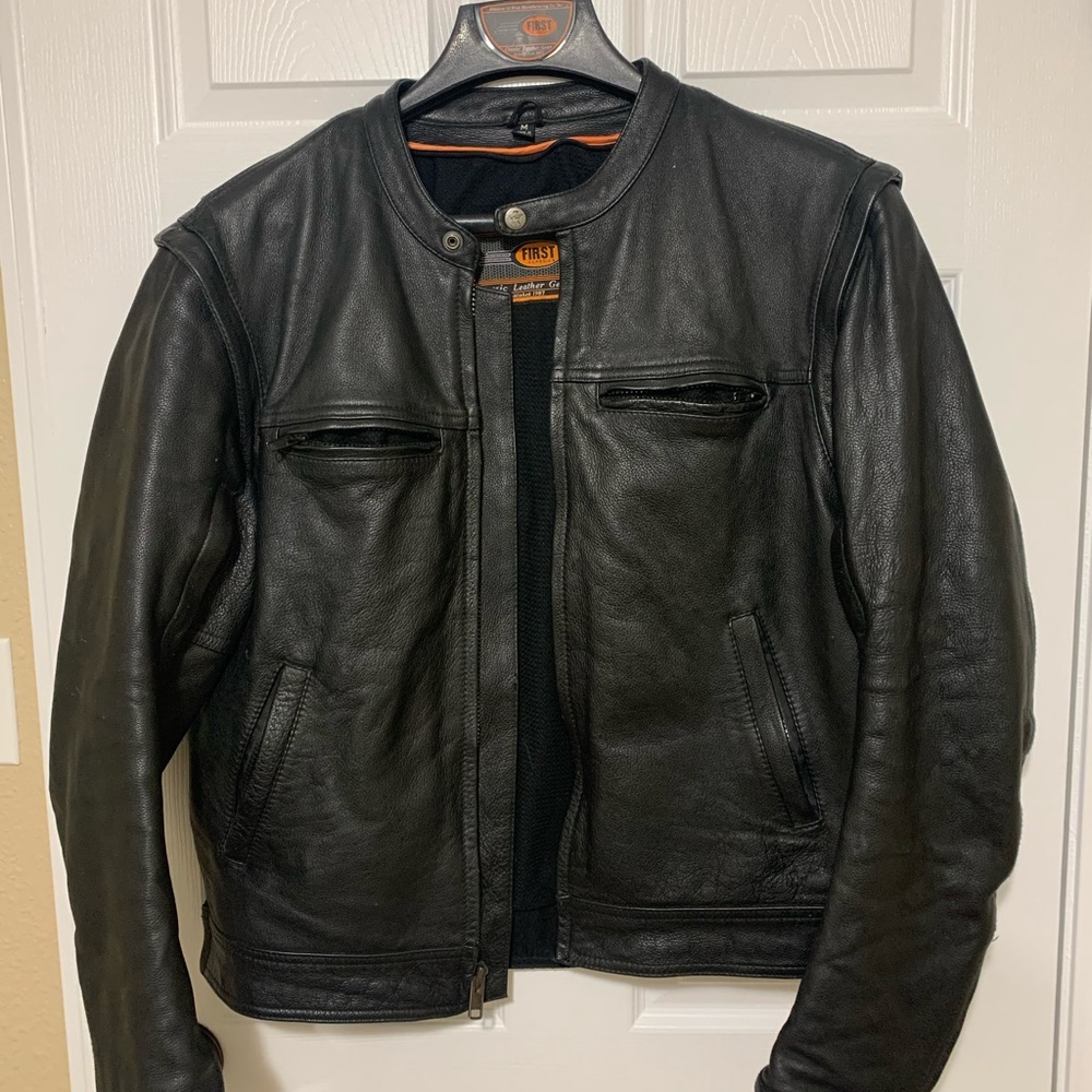 Men’s Leather Motorcycle Jacket